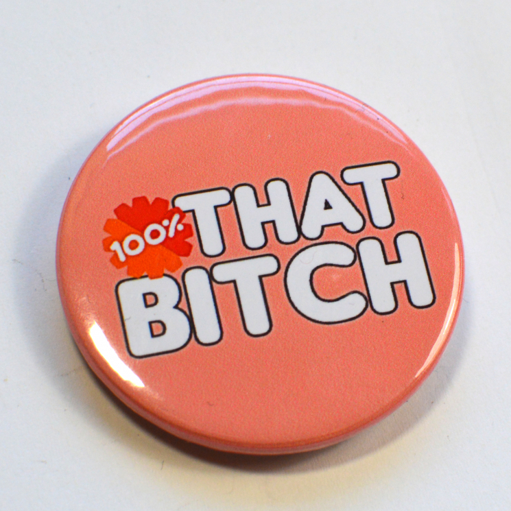 Lizzo 100 Per Cent That Bitch Truth Hurts Badge