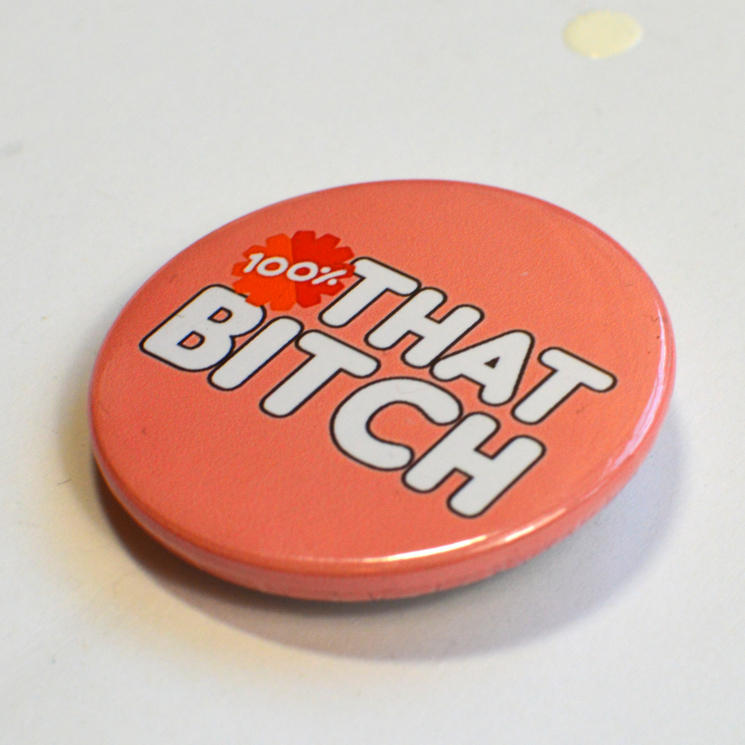 Lizzo 100 Per Cent Truth Hurts Badge