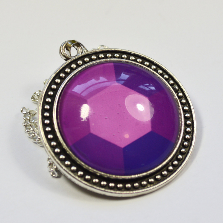 Steven Universe Amethyst Gem Necklace