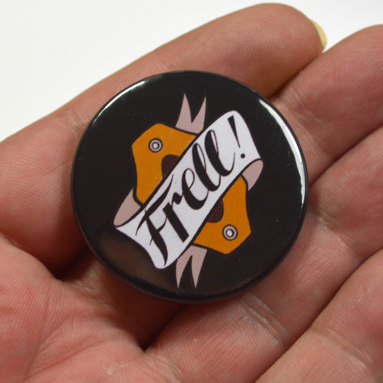 Frell Farscape Scifi Geeky Badge Pinback Button