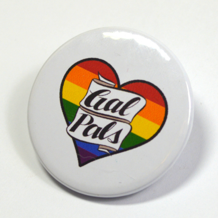 LGBT+ Lesbian Gal Pals Button Badge