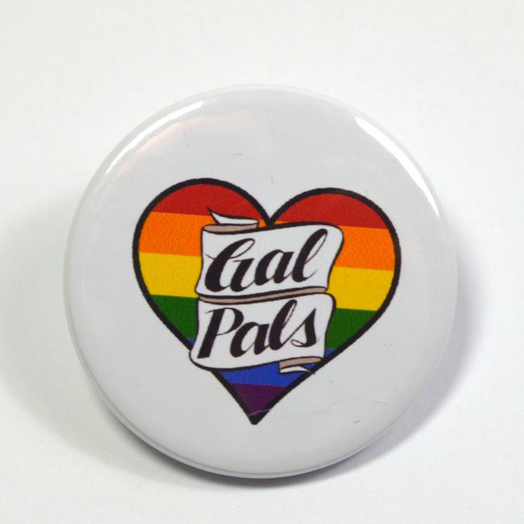 LGBT+ Lesbian Gal Pals Button Badge