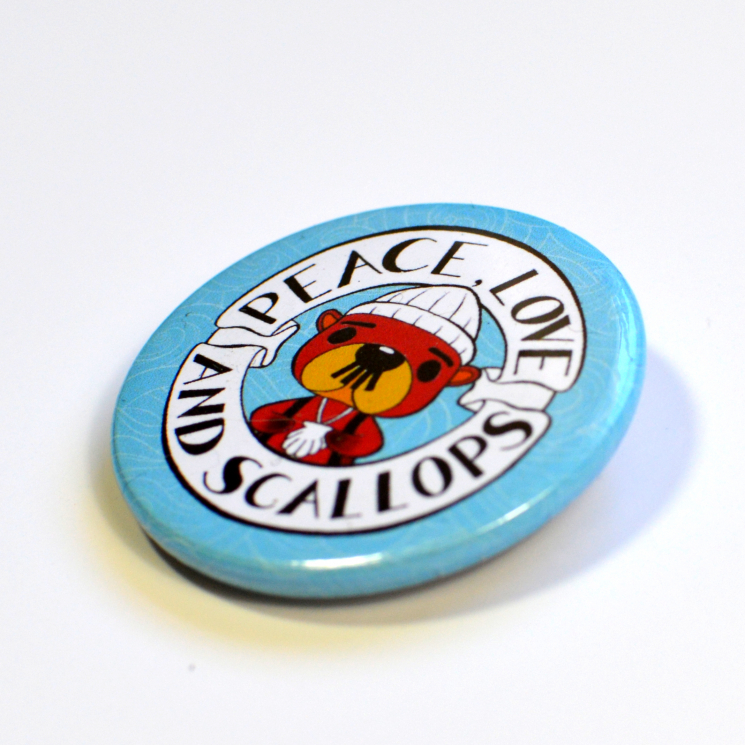 Animal Crossing New Horizons ACNH PAscal Peace Love and Scallops Badge
