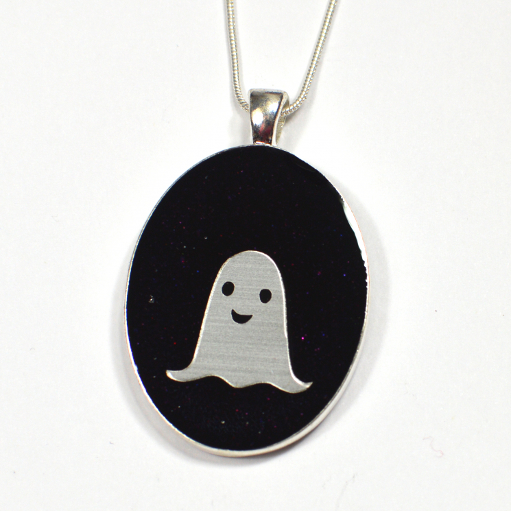 Ghost Cute Kawaii Handmade Pendant
