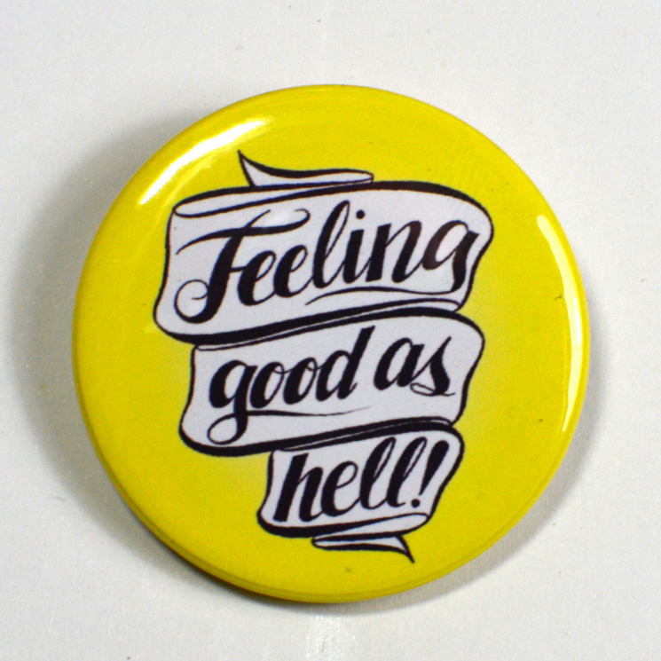 Lizzo Feeling Good As Hell Yellow Badge