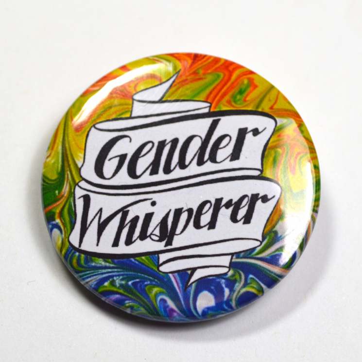 LGBTQIA Gender Whisperer Badge