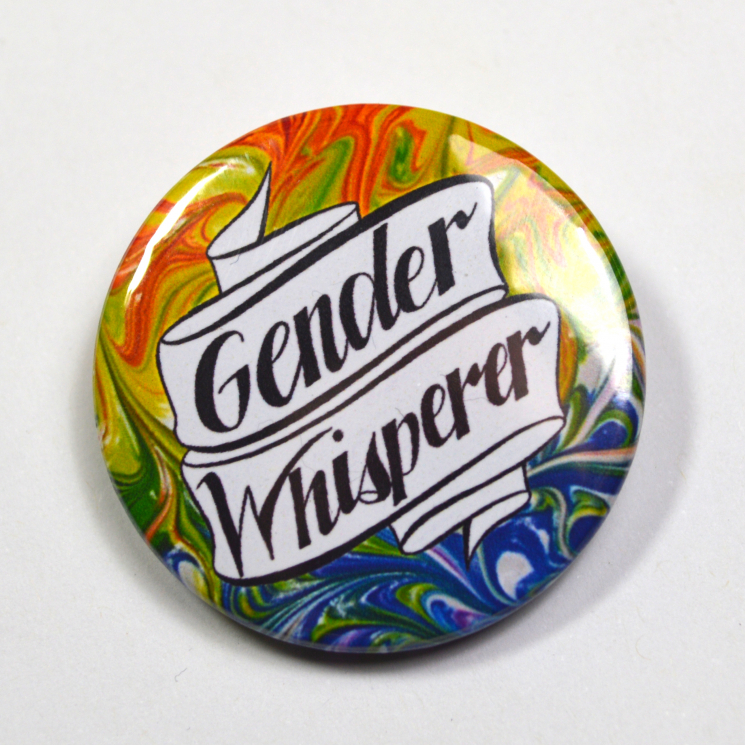 LGBTQIA Gender Whisperer Badge