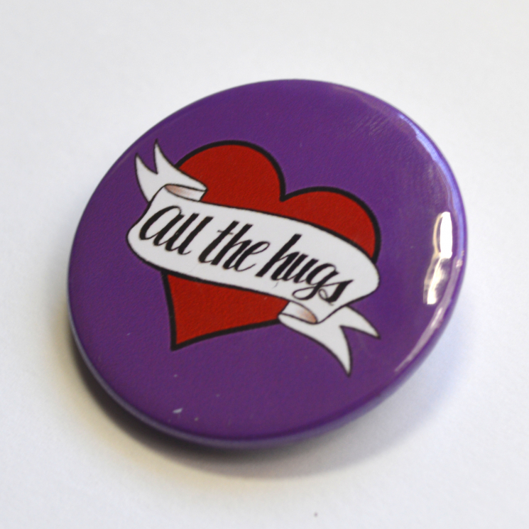 All The Hugs Heart Badge