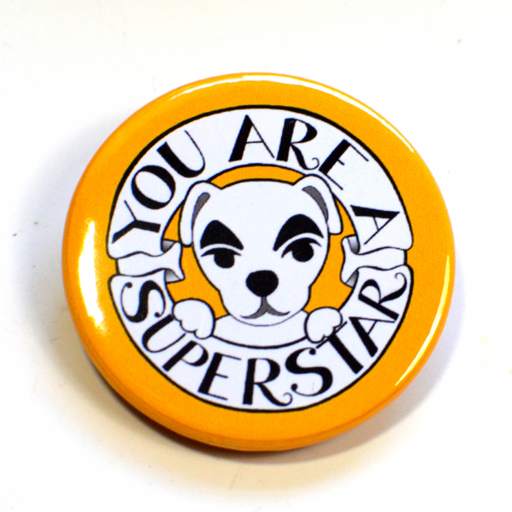 Animal Crossing New Horizons ACNH K.K Slider You Are A Superstar Badge