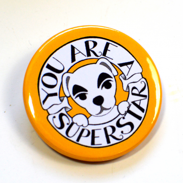 Animal Crossing New Horizons ACNH K.K Slider You Are A Superstar Badge