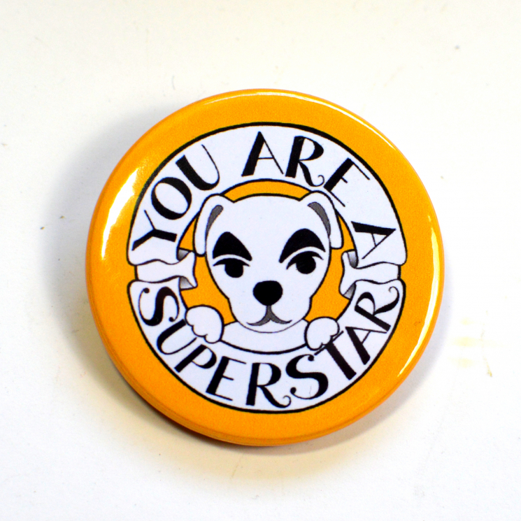 Animal Crossing New Horizons ACNH K.K Slider You Are A Superstar Badge