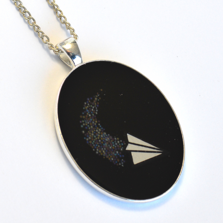 Paper airplane missing you long distance gift