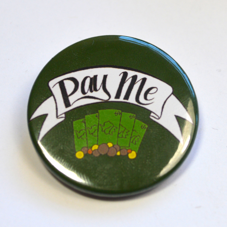 Pay Me Hustle Pride Badge