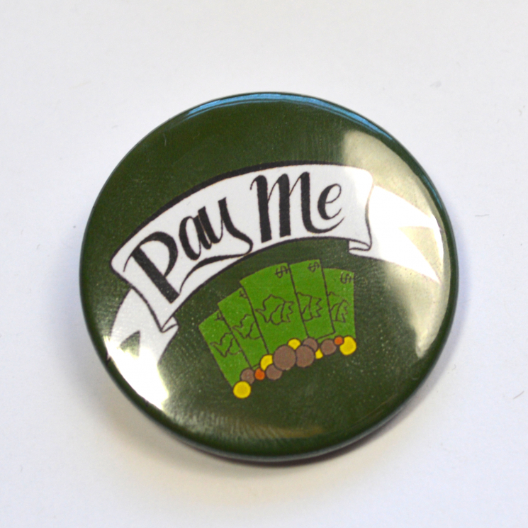Pay Me Hustle Pride Badge