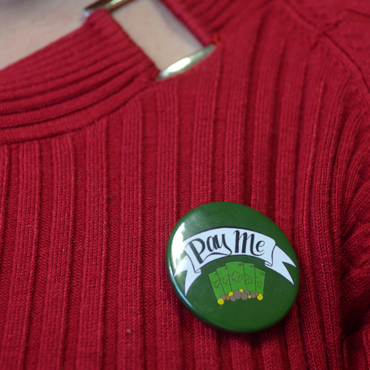 Pay Me Hustle Pride Badge