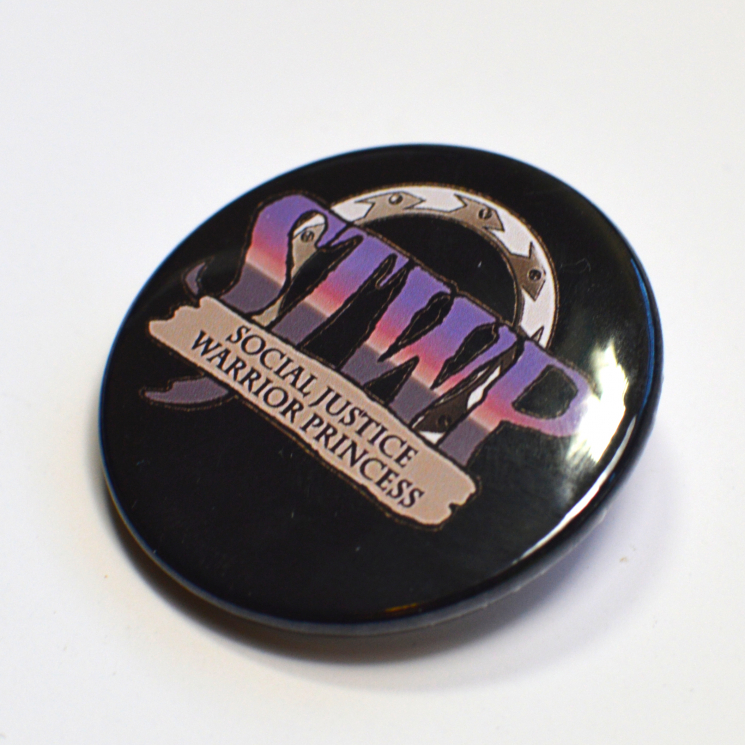 SJWP Social Justice Warrior Princess Xena Feminist Badge