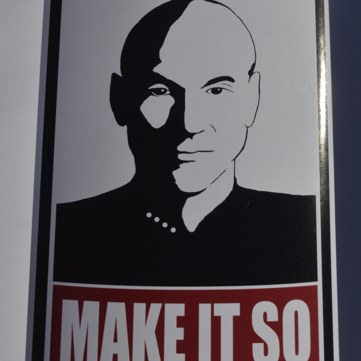 Star Trek Captains Motivational Mini Prints
