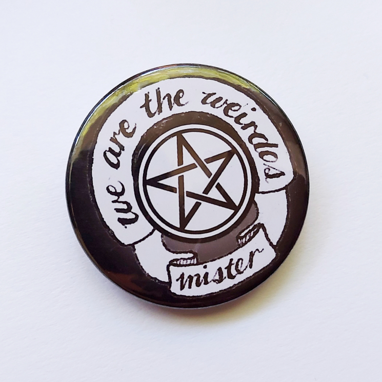 The Craft We Are The Weirdos Mister Hand Drawn Badge