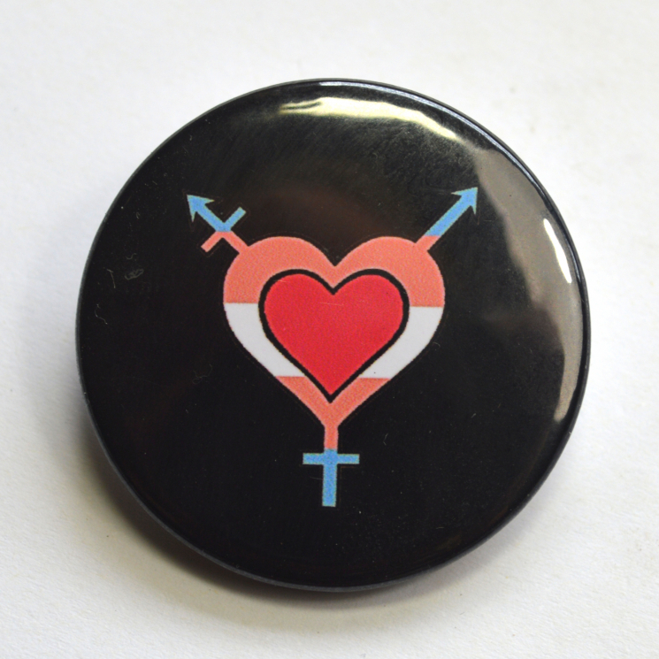 Trans and Gender Diverse Love Badge LGBTQIA