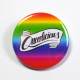 Queerlicious Queer LGBT Pride Badge Pinback Button