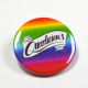 Queerlicious Queer LGBT Pride Badge Pinback Button