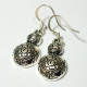 BB8 Star Wars Silver Dangle Earrings