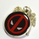 Deadpool Logo Resin Pendant