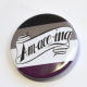 Ace Pride Asexual Pride Pinback Button Badge
