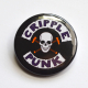 Cripple Punk Skull Disability Badge