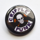 Cripple Punk Skull Disability Badge