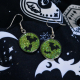 Spooky Cute Halloween Handmade Tiny Bat Earrings