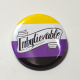 Non-Binary Genderqueer Genderfluid Enby Enbylievable Queer Pride Button Badge
