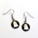 Cartoon Ghost Laser cut acrylic earrings