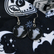 Spooky Cute Halloween Handmade Glow In the Dark Ghost Earrings