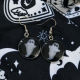 Spooky Cute Halloween Handmade Glow In the Dark Ghost Earrings