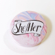 She-Her Pronoun Hand Lettered Badge