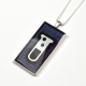 Test Tube Science Nerd Rectangular Pendant Handmade