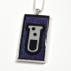 Test Tube Science Nerd Rectangular Pendant Handmade