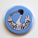 Trash Baby Ibis Funny Meme Light Blue Badge