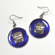 Silver Typewriter Earrings Author Gift Writer Gift
