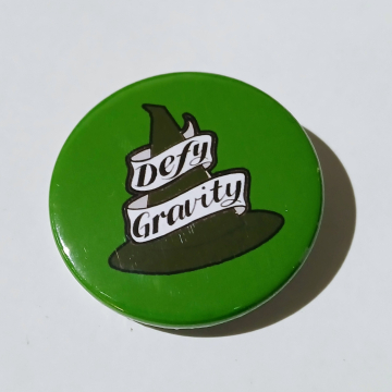 Wicked the Musical Defy Gravity Badge