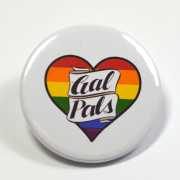 Gal Pals Lesbian Pride Queer Badge Pinback Button