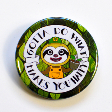 ACNH Leif Gotta Do What Makes You Happy Badge