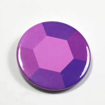Steven Universe Amethyst Gem Pinback Button