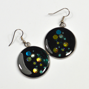Diamante Rainbow Earrings