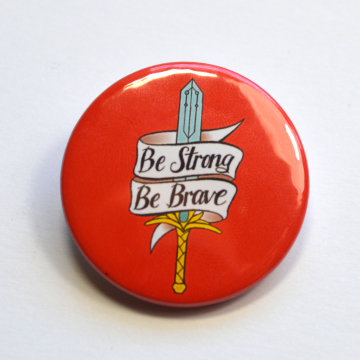 She-Ra Adora Be Strong, Be Brave Badge
