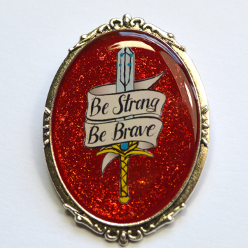 She-Ra Adora Be Strong, Be Brave Brooch
